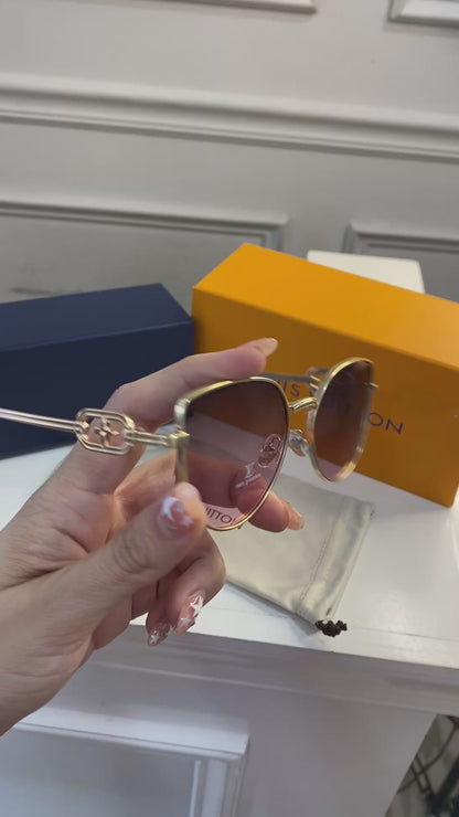 Lentes LV – Rosado Oro