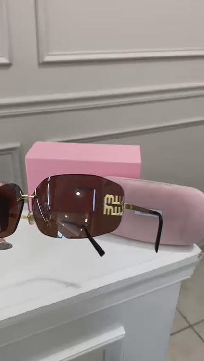 Lentes Miu Miu - Cafe curvo Grande