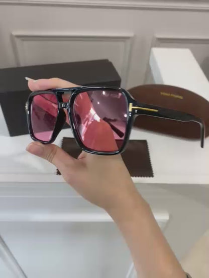 Lentes Tom Ford – Negro Rosa