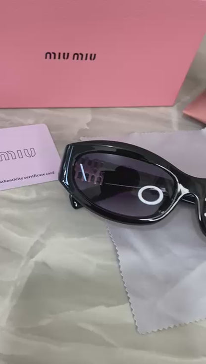 Lentes Miu Miu - Miu Miu sunset Black