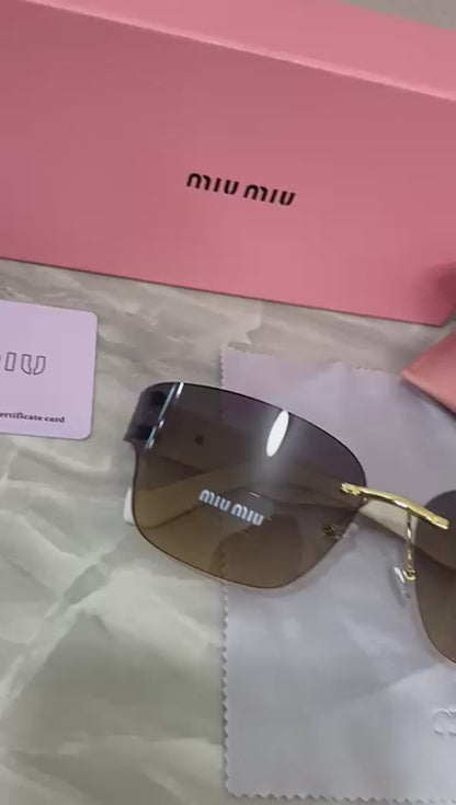 Lentes Miu Miu - Miu Miu Luna bco