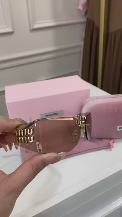 Lentes Miu Miu – curvo Nude