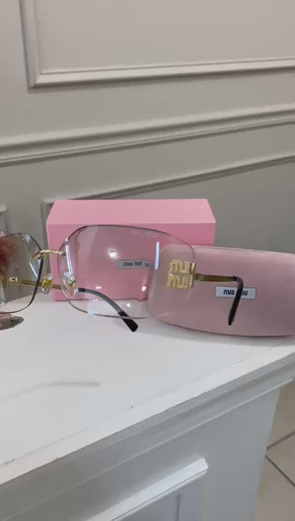 Lentes Miu Miu - Espejo curvo Grande