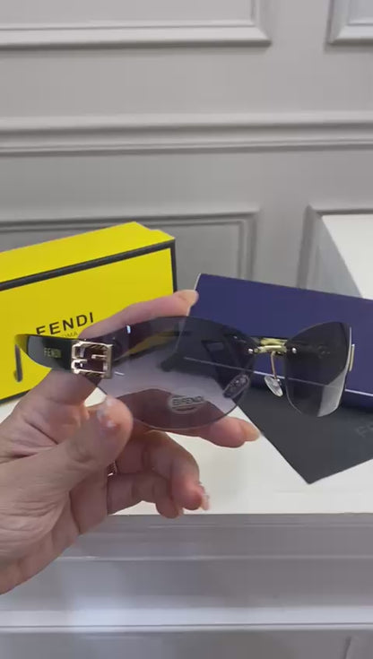 Lentes FENDI - Modelo curvo Negeo