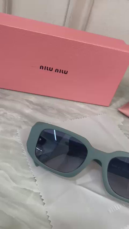 Lentes Miu Miu - Miu Miu Icon verde