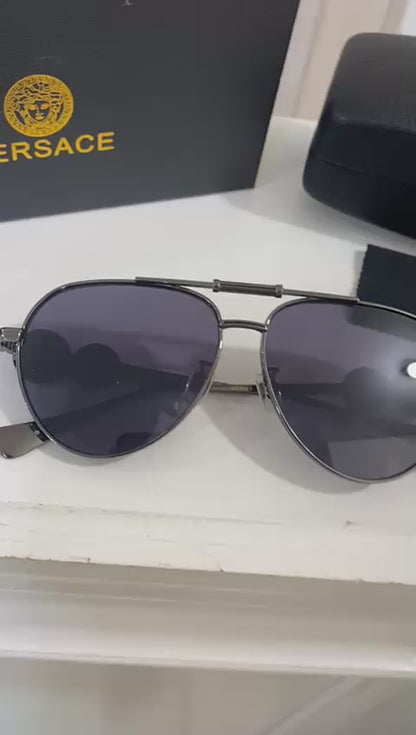 Lentes Versace – Aviator metal