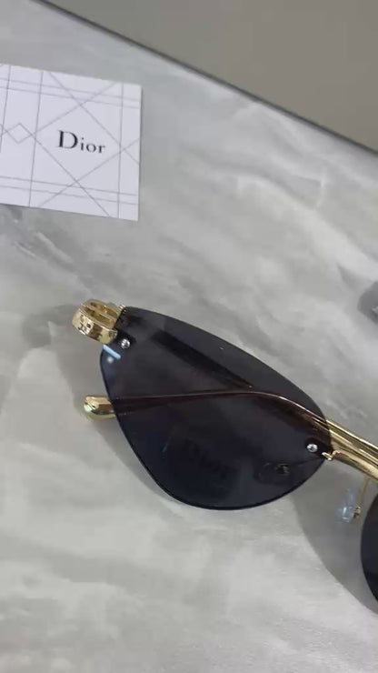 Lentes Dior – Gato Negro Oro