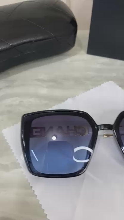 Lentes Chanel - 786 bco y ngo