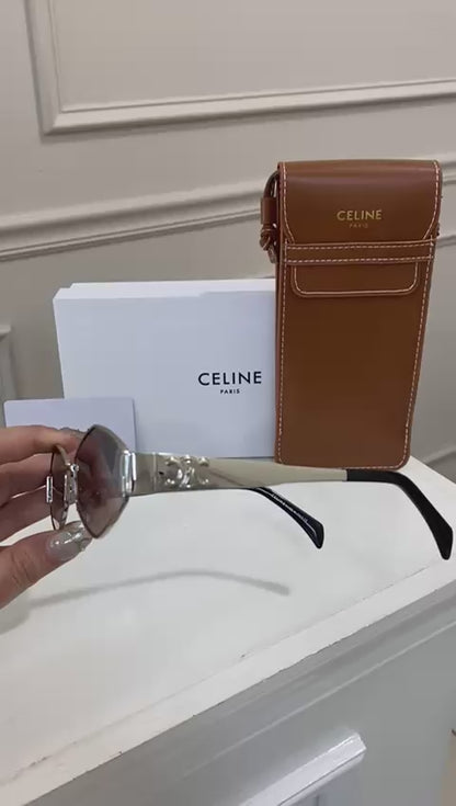Lentes Celine – Rombo Gris espejo