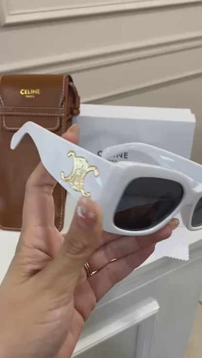 Lentes Celine – Blanco Pata gruesa