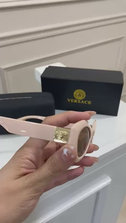 Lentes Versace – Cat Eye vino Rosa