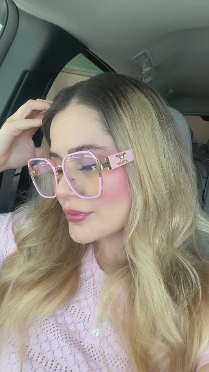 Lentes Celine – Luz azul Barbie