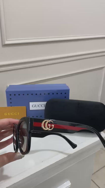 Lentes Gucci - Negro mica clara