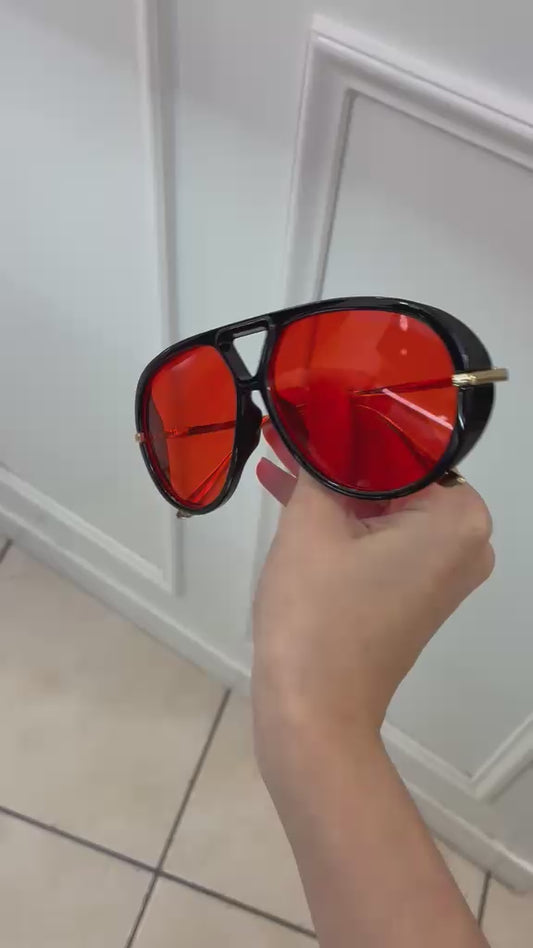 Lentes Bottega - Rojo
