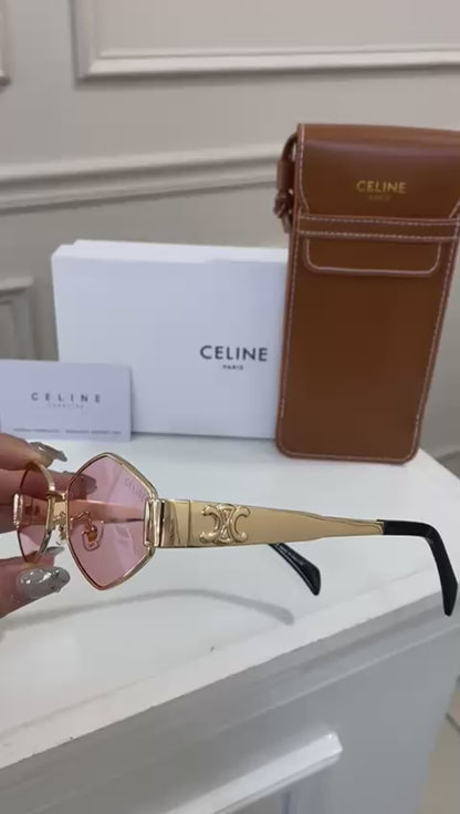 Lentes Celine – Rombo Rosa oro