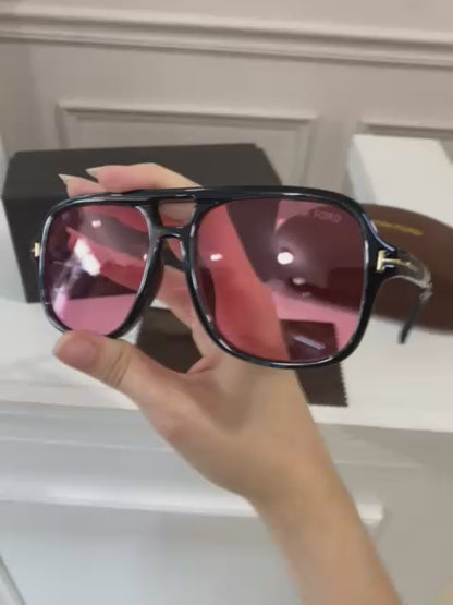 Lentes Tom Ford - Negro Rosa gota