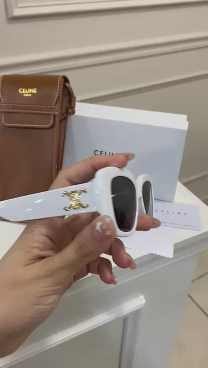 Lentes Celine – Blanco Pata Delgada