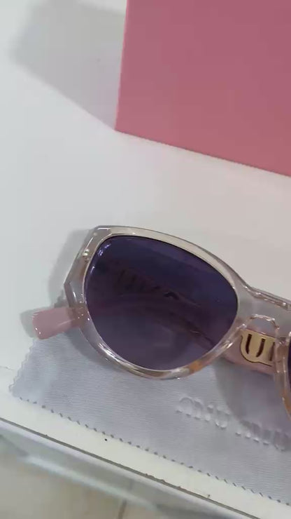 Lentes Miu Miu - Miu Miu 2427 rosado