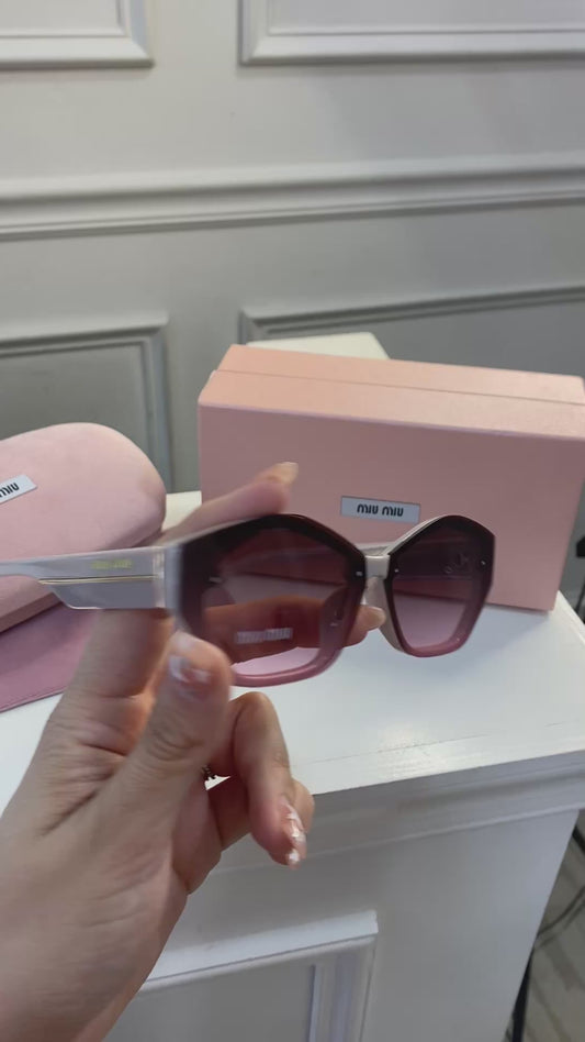 Lentes Miu Miu – Modelo Geometric Rosa